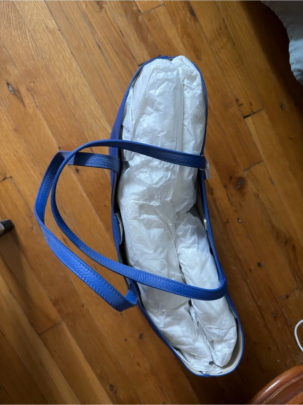 NWT PERRY TOTE BLUE